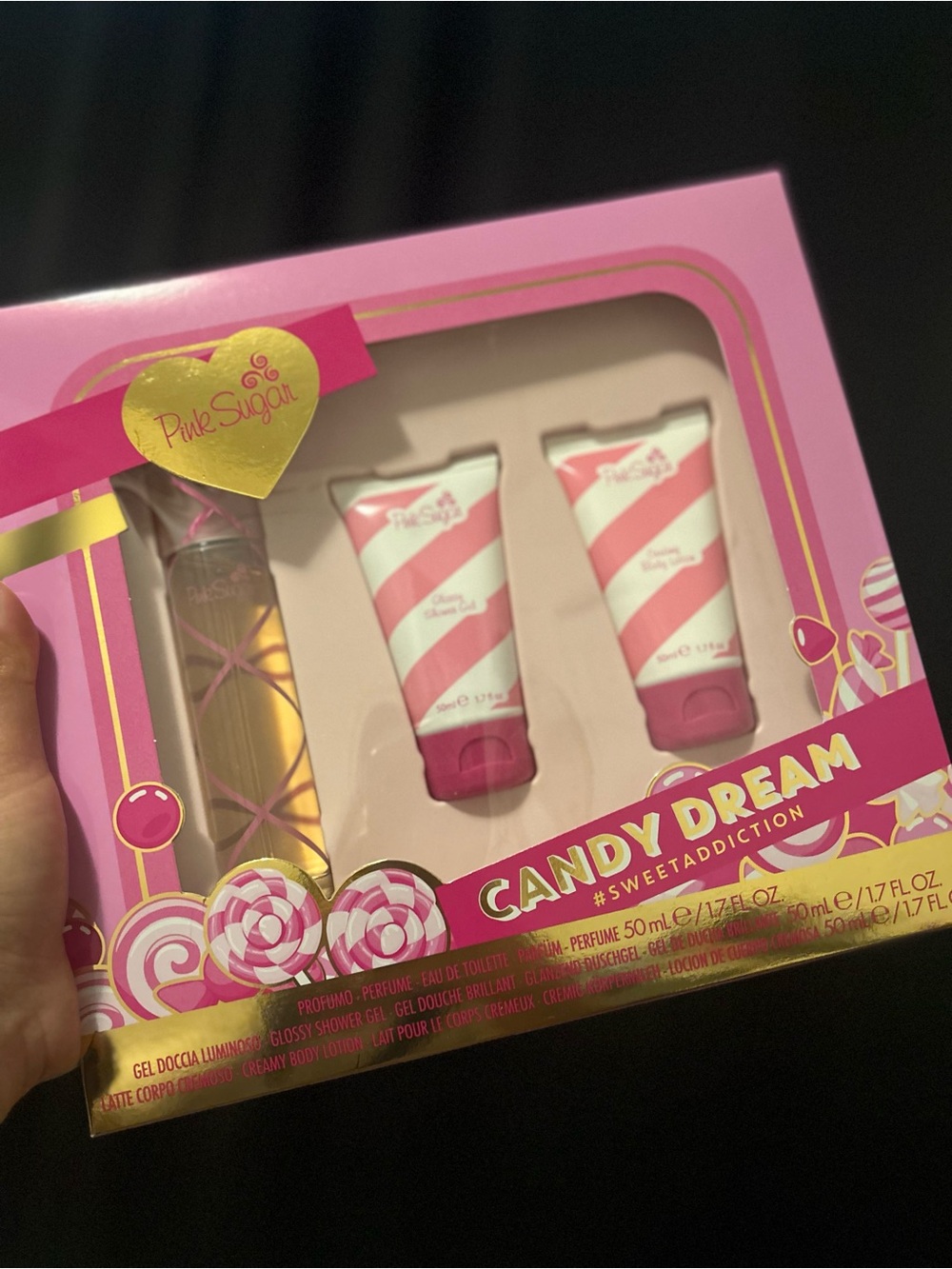 Candy Dream Fragrance & Body Set - Pink